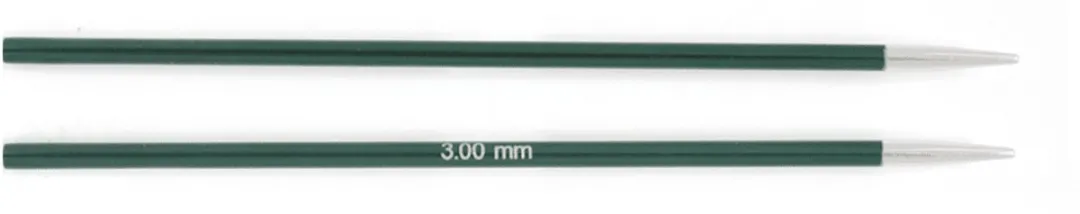 KnitPro Zing Verwisselbare Breipunten 3-8mm - Blauw - 3 Stuks