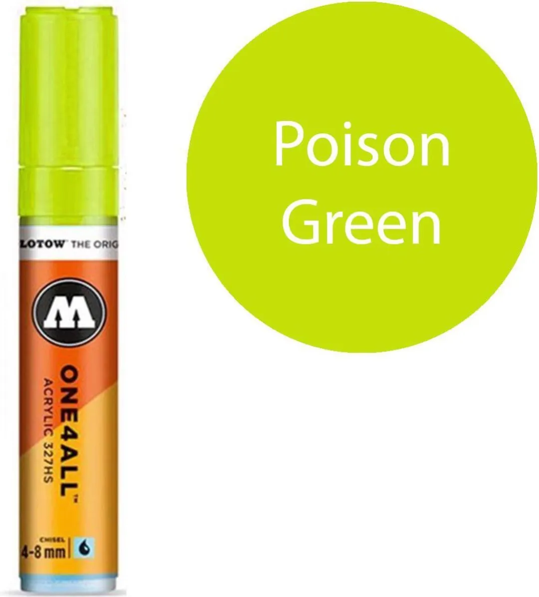 Molotow One4All 4-8mm Marker Poison Green