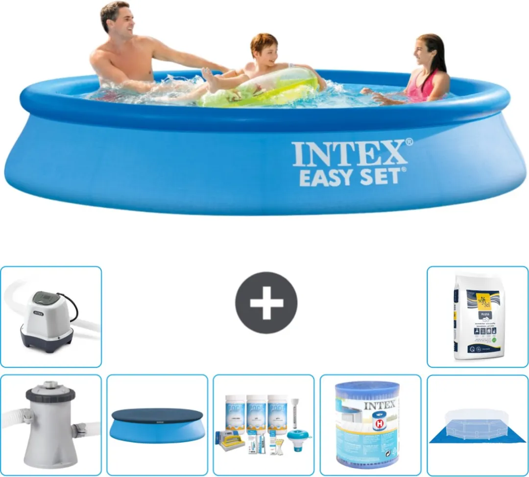 Intex Easy Set Zwembad 305x61cm - Blauw