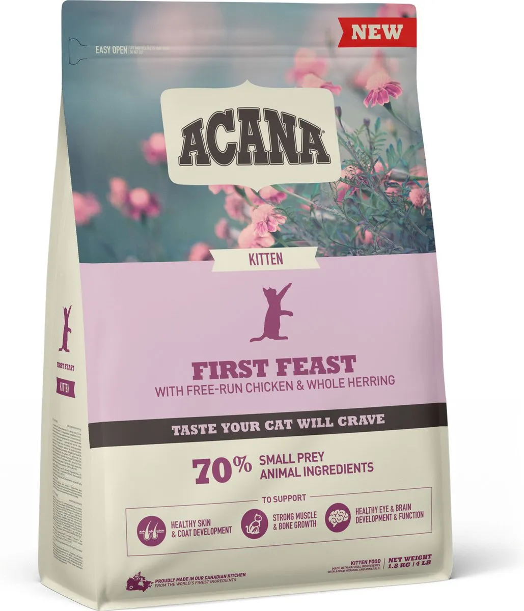 Acana Kitten First Feast Kattenvoer 1.8kg