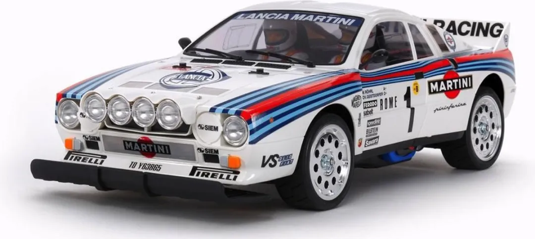 Tamiya Lancia 037 Rallye TA-02S Bouwpakket - 4WD Brushed