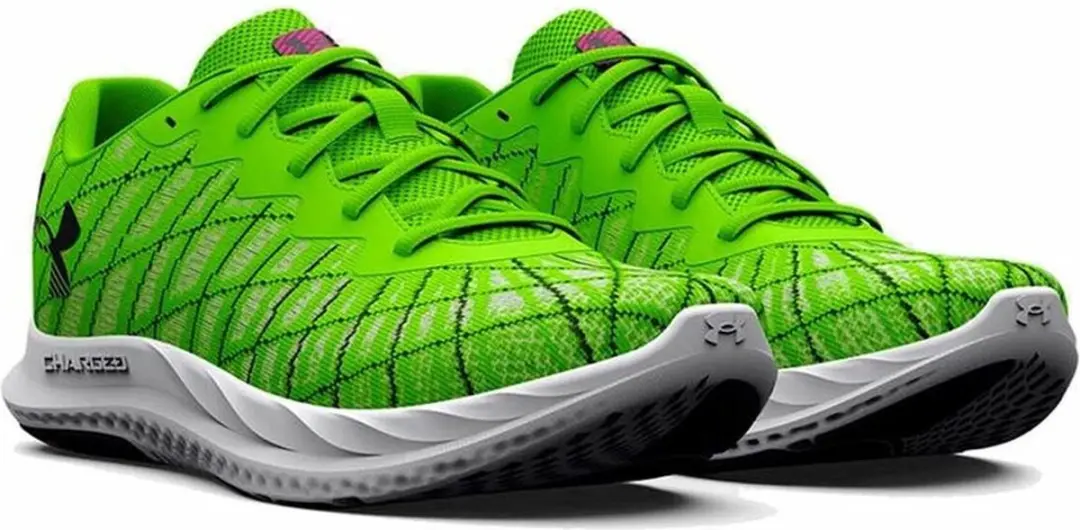 Under Armour Charged Breeze 2 Hardloopschoenen - Lime Surge - afbeelding 3 van 6