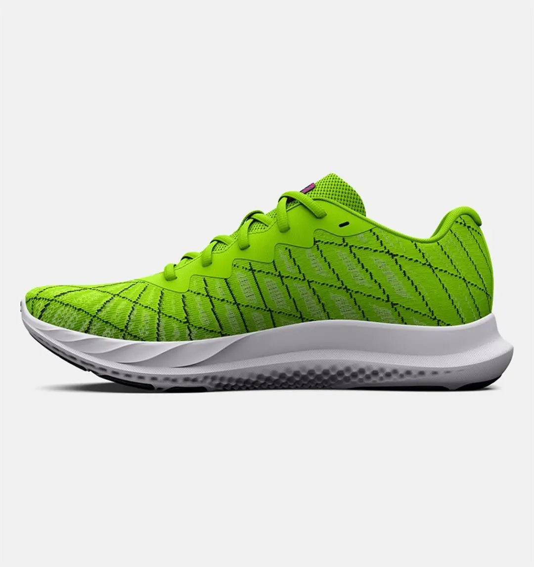 Under Armour Charged Breeze 2 Hardloopschoenen - Lime Surge - afbeelding 2 van 6