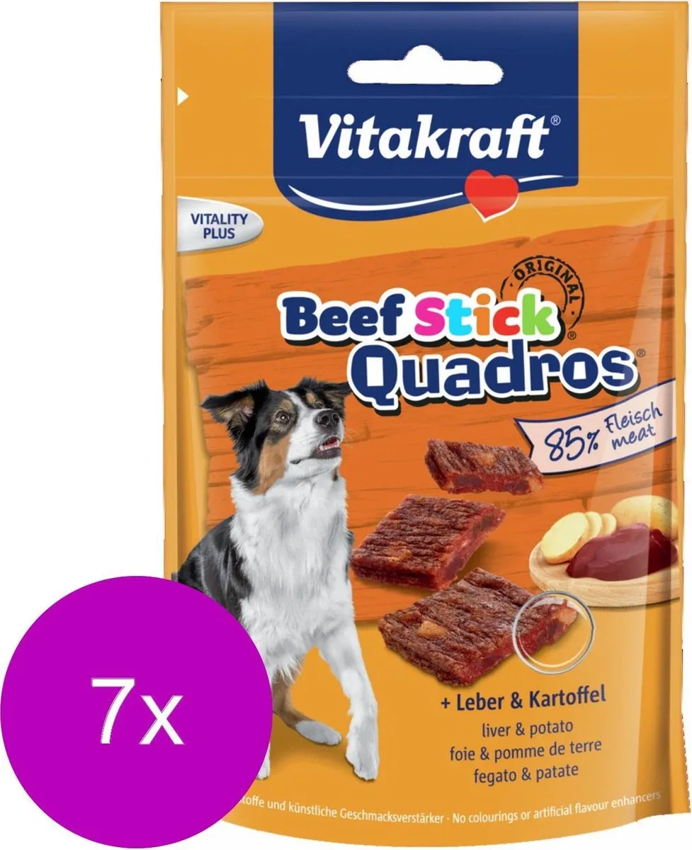 Vitakraft Beefstick Quadros Hondensnacks