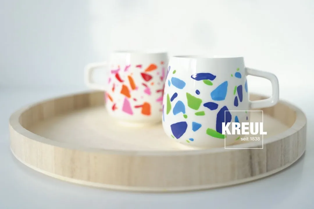 Kreul Glas- en Porseleinverf Set 6x20ml - Divers