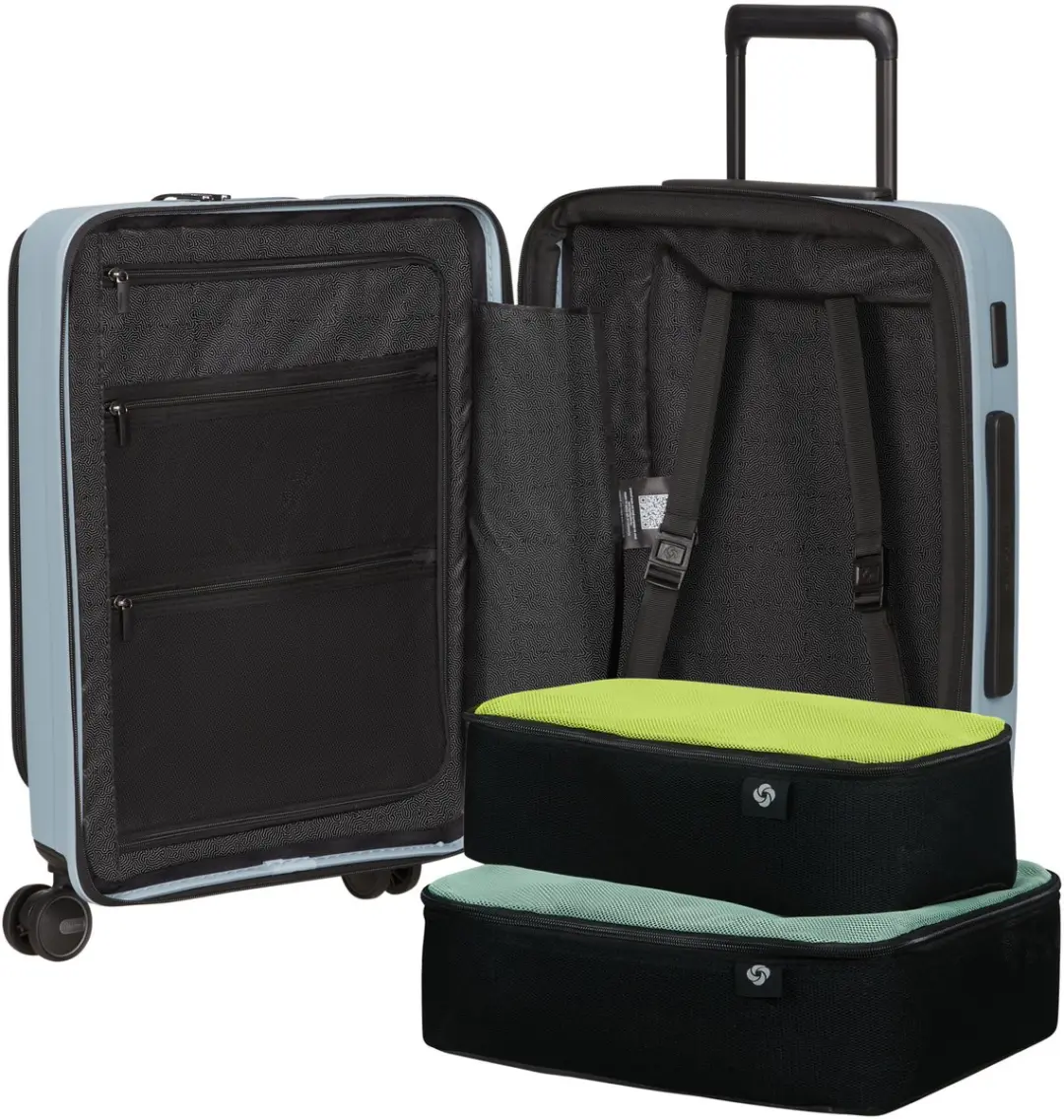 Samsonite Restackd Spinner 55cm - Fog Blue - afbeelding 4 van 6