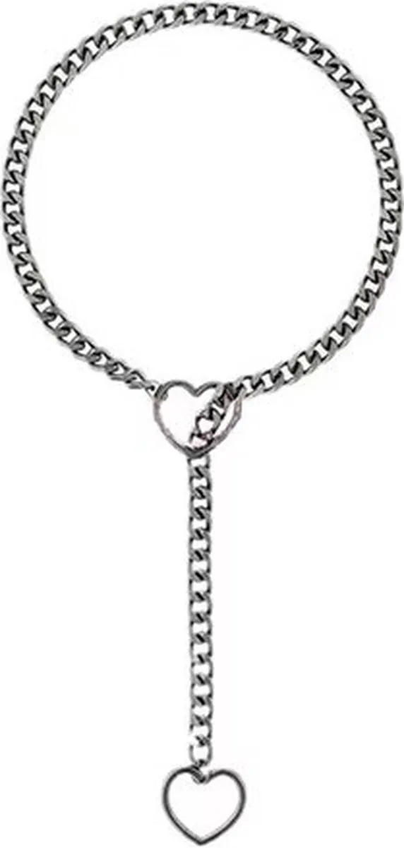 RedParrot Liefdesketting Hartje - Zilver