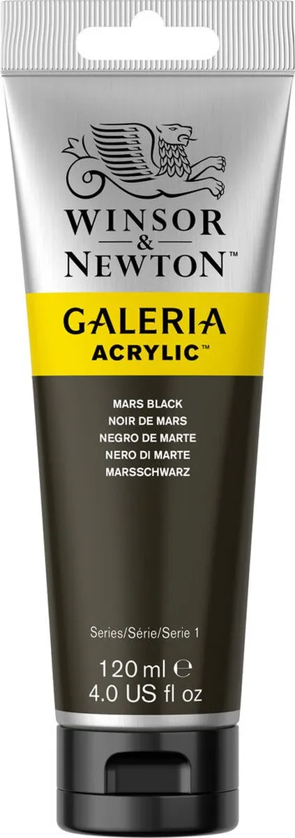 Winsor & Newton Galeria Acryl 120ml Mars Black