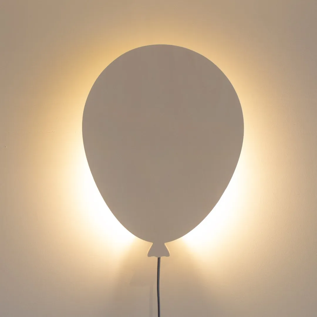 TreeToys Houten Wandlamp Ballon