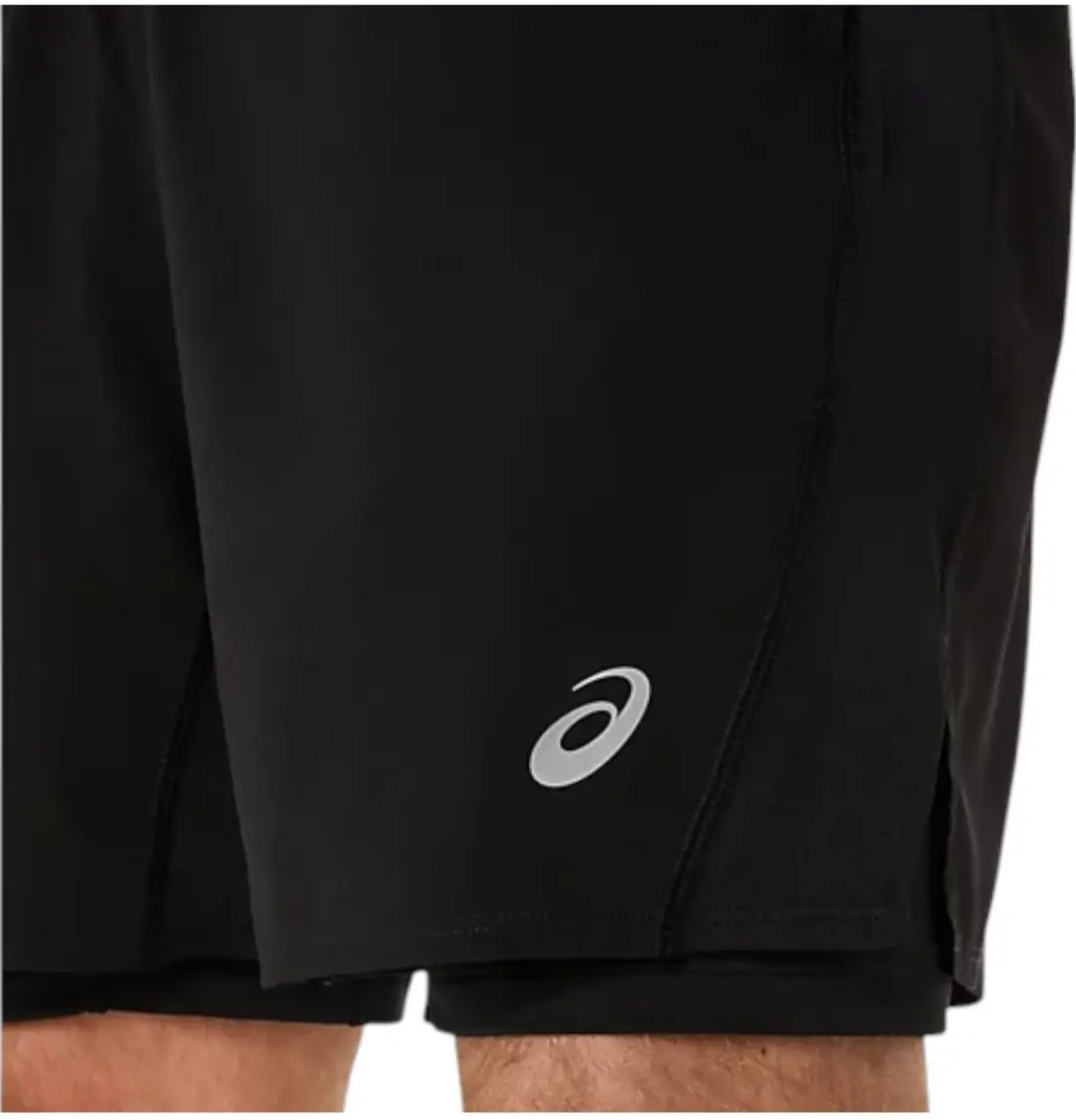 ASICS Core 2-in-1 7in Korte Broek Heren - Zwart - XL - afbeelding 5 van 6