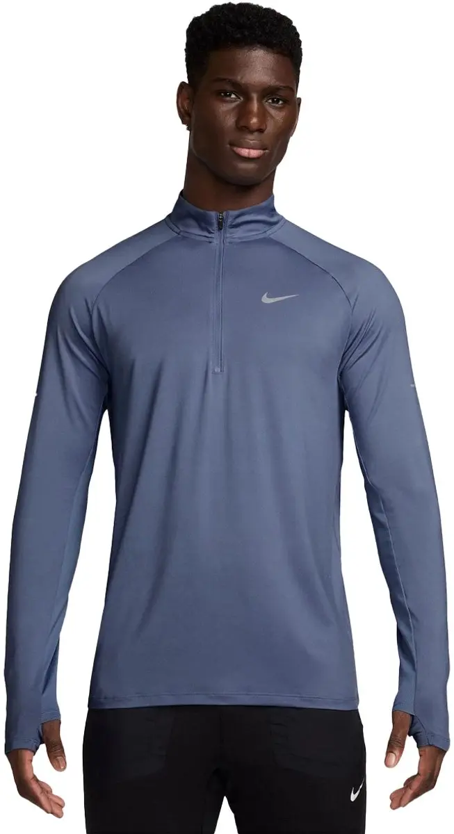 Nike Stride Club+ Dri-FIT Sweater met Halve Rits - Lila - afbeelding 3 van 3