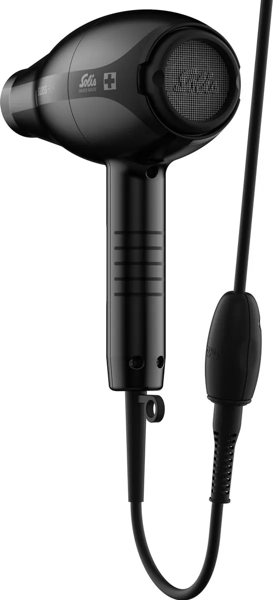 Solis Swiss Air 3802 Ionische Haardroger 2000W - Zwart
