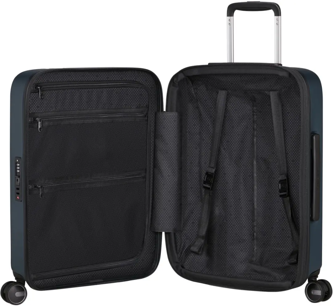 Samsonite Fyrm Spinner 55/20 Handbagagekoffer - Steel Blue - afbeelding 3 van 6
