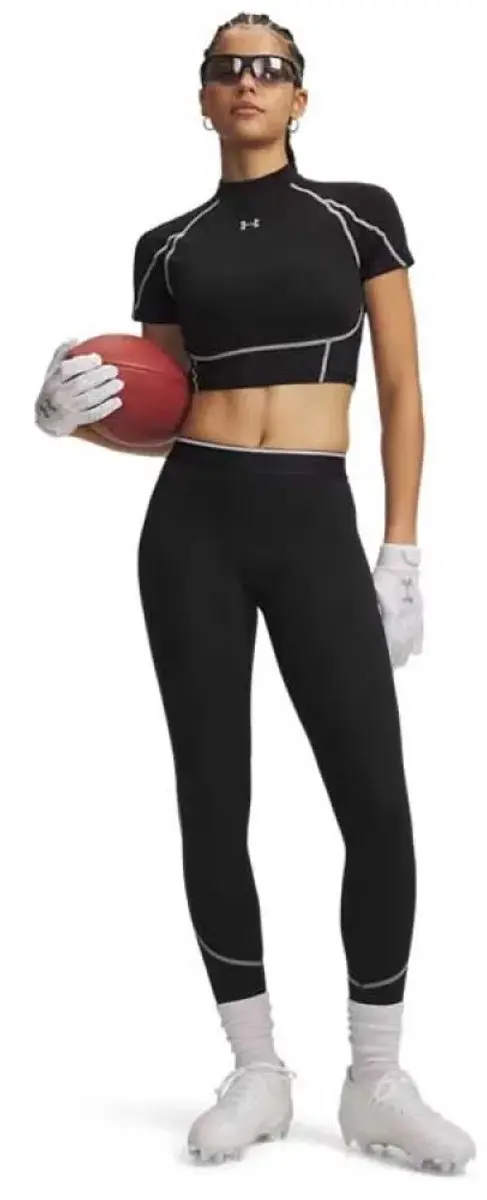 Under Armour HeatGear Elite Leggings Dames - Zwart - M - afbeelding 3 van 3
