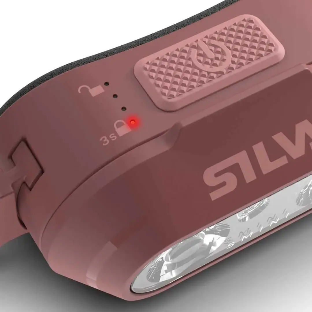 Silva Smini Fly Hoofdlamp 250 Lumen - Roze - afbeelding 4 van 5