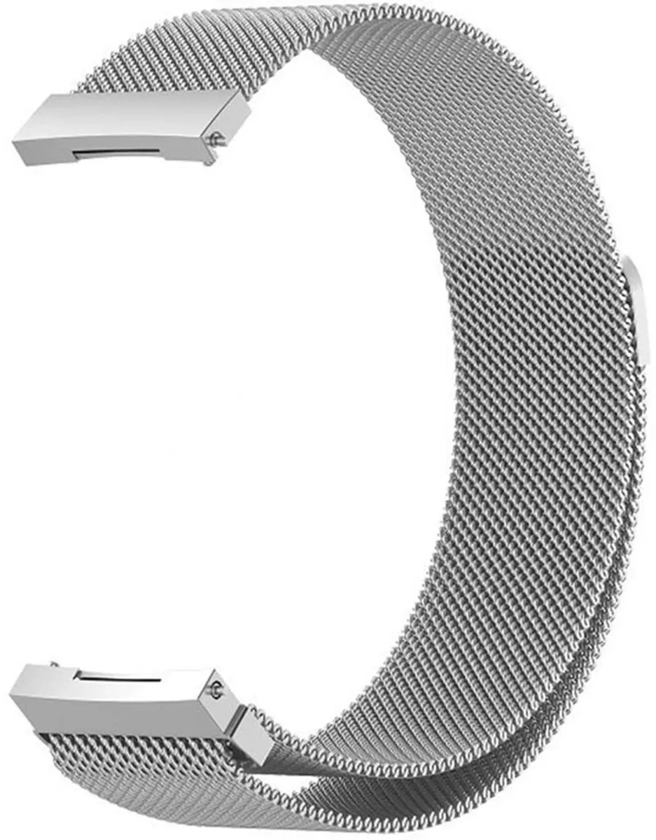 Imoshion Milanees Watchband Zilver - Amazfit GTS/BIP