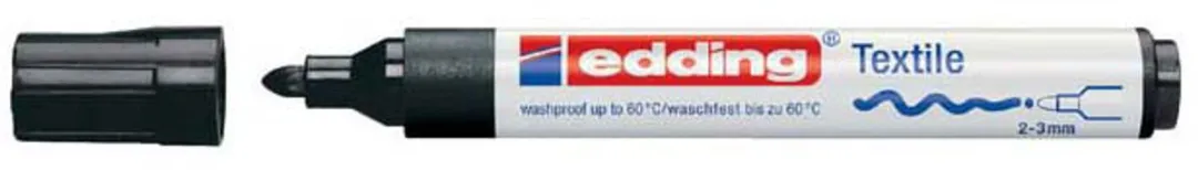 edding Textiel Marker 4500 - Zwart