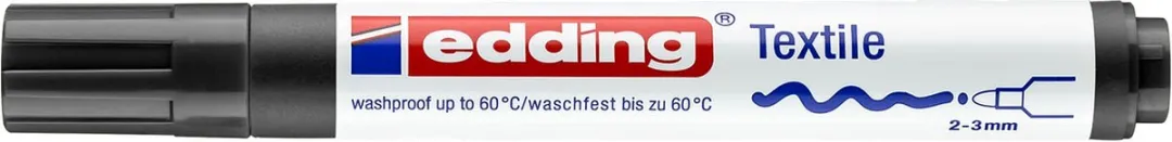 edding Textiel Marker 4500 - Zwart