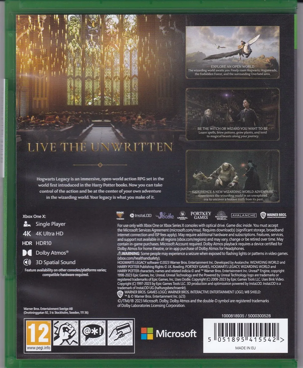 Warner Bros. Hogwarts Legacy - Xbox One