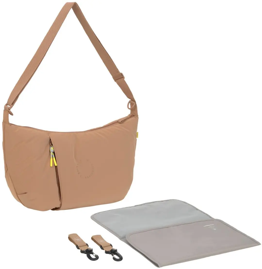 Lässig Green Label Crossbody luiertas Lunua Bum Bag Almond