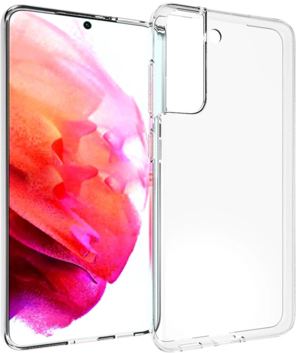 Accezz Hoesje Samsung Galaxy S21 FE - Transparant