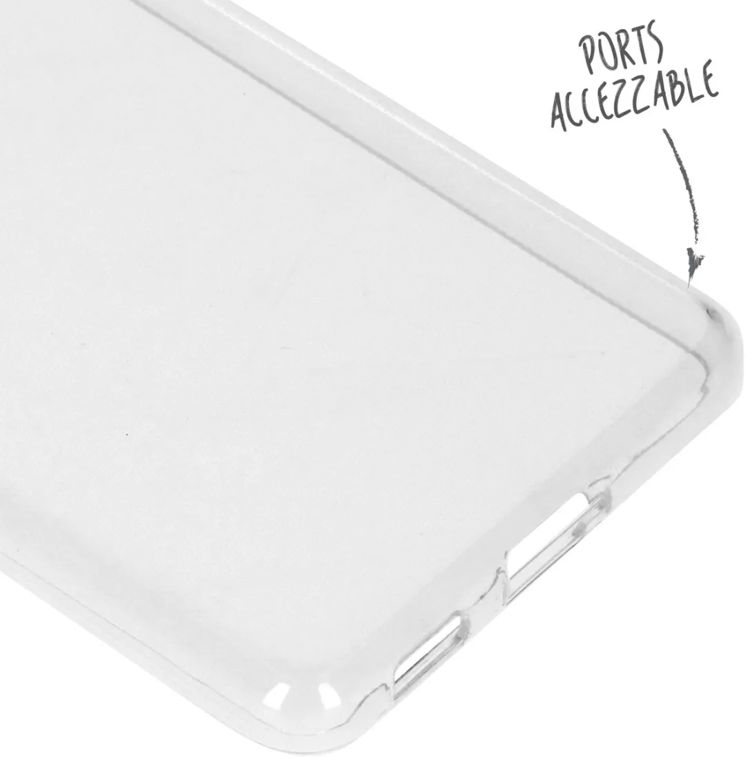 Accezz Hoesje Samsung Galaxy S21 FE - Transparant