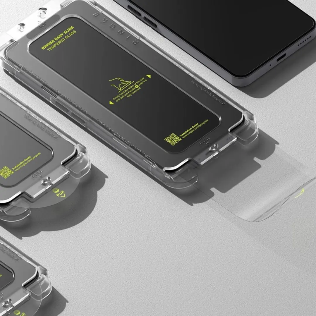 Ringke Easy Slide Screen Protector 2-Pack - 9H Glas - Nothing Phone (3a)/(3a) Pro