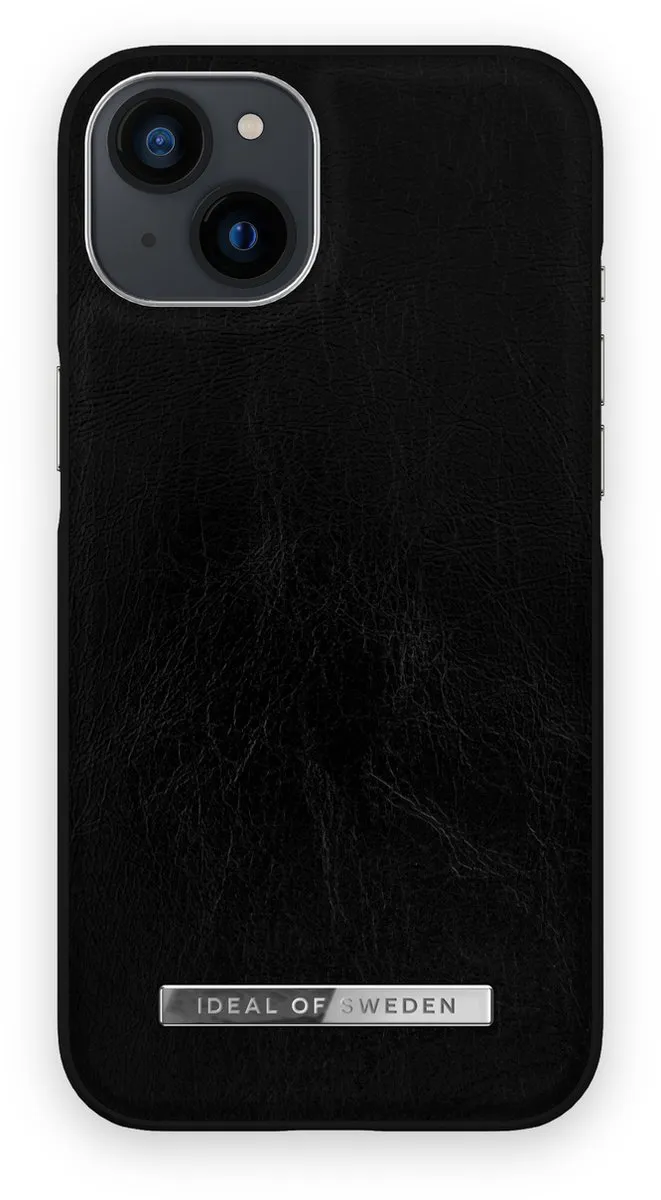 iDeal of Sweden Atelier Case iPhone 13 Glossy Black Silver