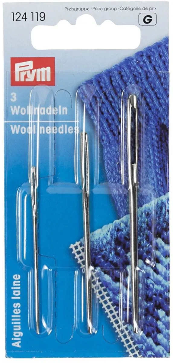 Prym Zilvere Smyrna Naalden - 3 Stuks