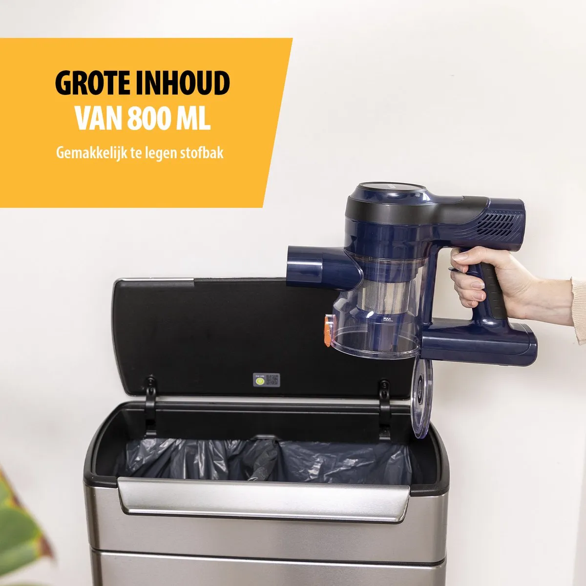 Tristar SZ-2360 Draadloze Stofzuiger 2-in-1 - Blauw