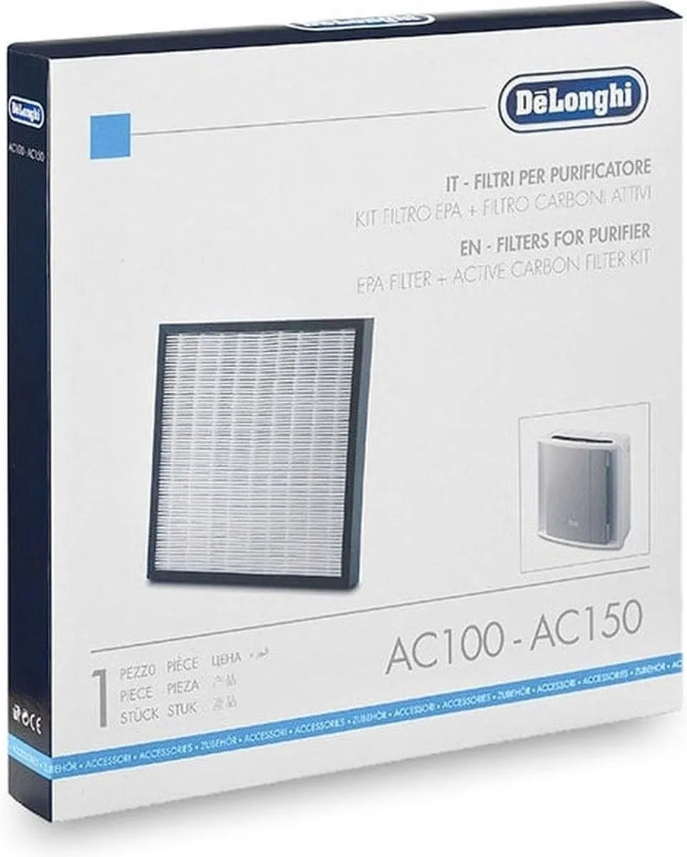 De'Longhi AC100 Filterset Luchtreiniger - 1 Stuks