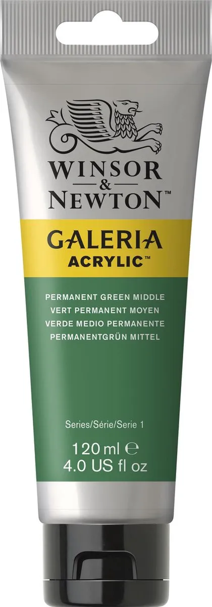 Winsor & Newton Galeria Acryl Permanent Green Medium 120ml