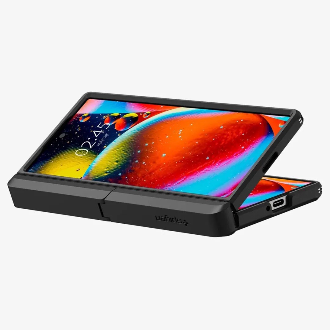 Spigen Tough Armor ACS07826 Hoesje - Samsung Galaxy Z Fold 6 - Zwart