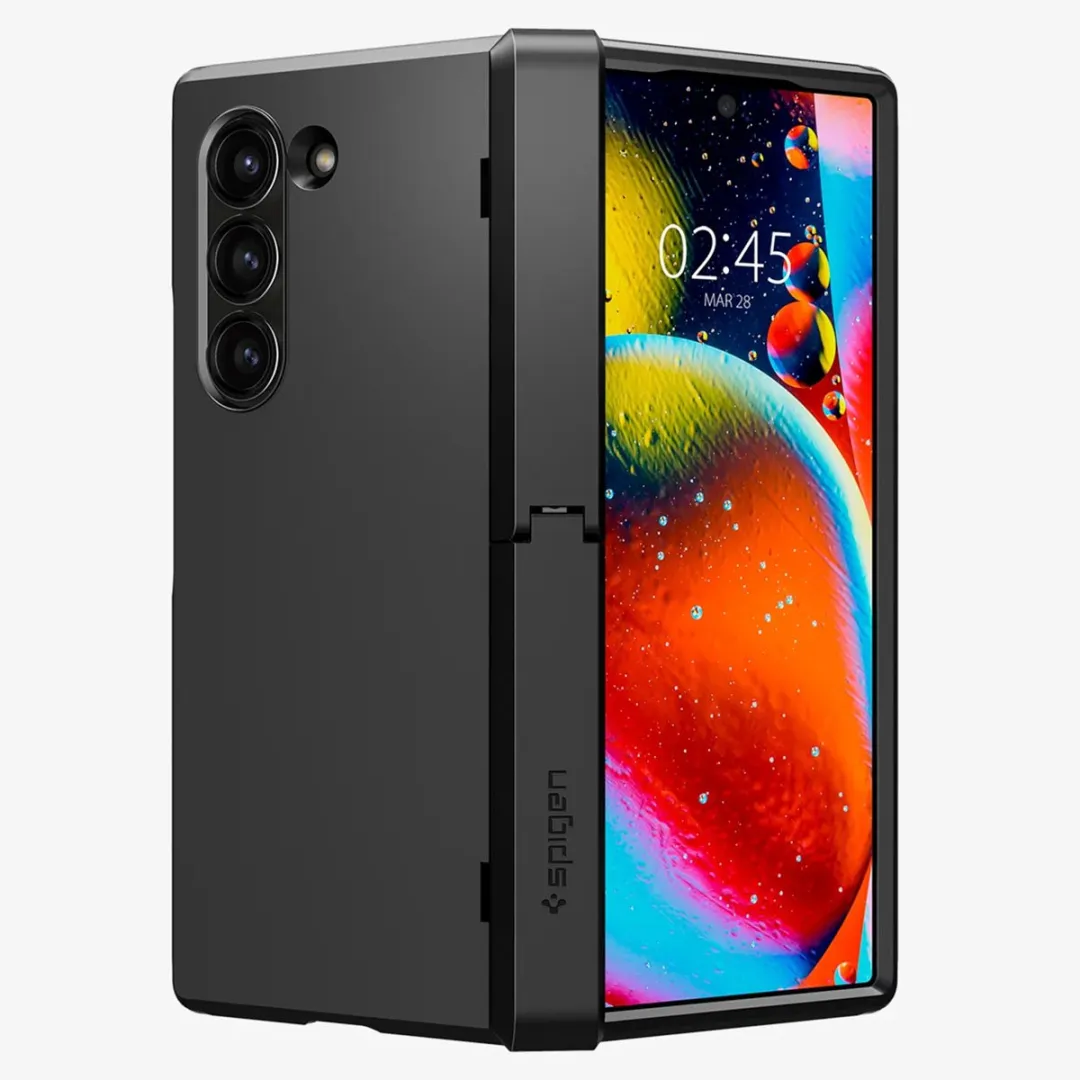 Spigen Tough Armor ACS07826 Hoesje - Samsung Galaxy Z Fold 6 - Zwart