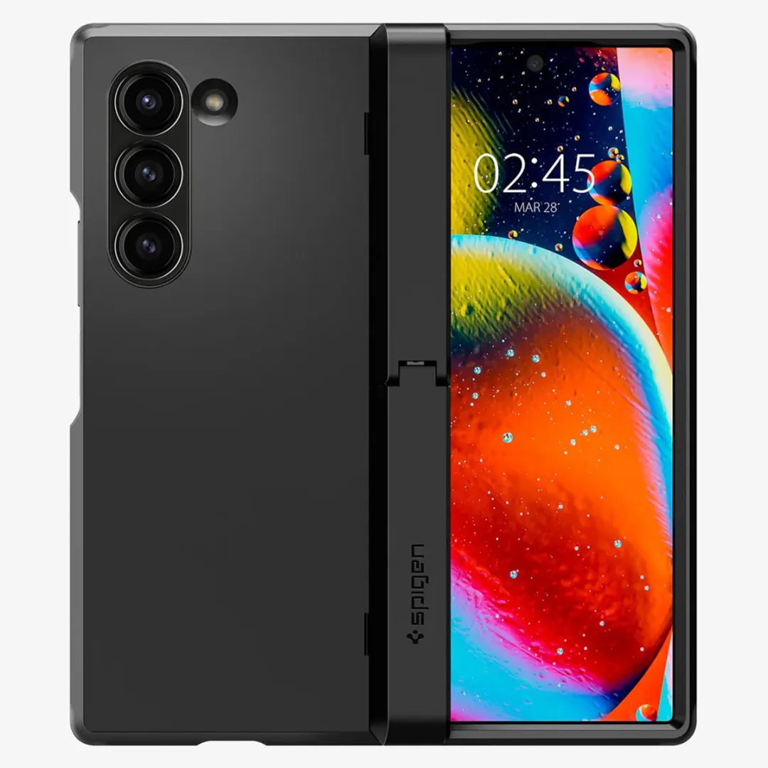 Spigen Tough Armor ACS07826 Hoesje - Samsung Galaxy Z Fold 6 - Zwart