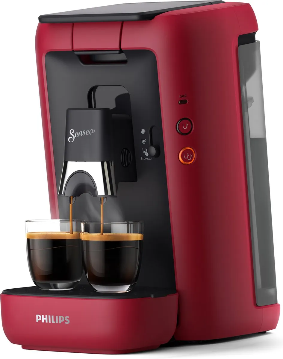Philips Senseo Maestro CSA260/90 Koffiepadmachine - 2 Kopjes - Rood
