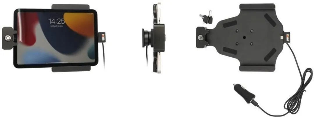 Brodit USB LOCK-keys Houder iPad Mini 6/7 8.3"