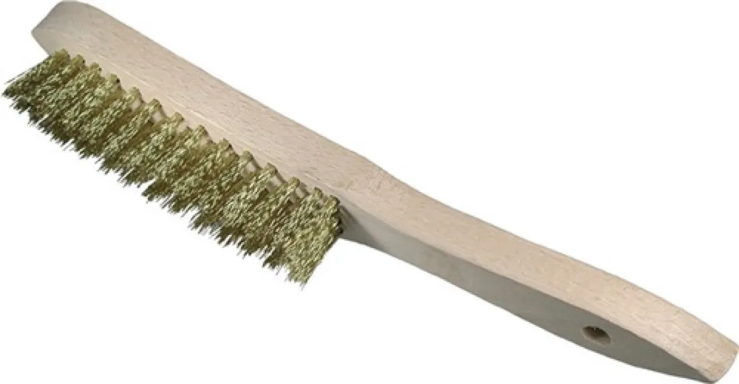 Gedore Draadborstel 2-rij Messing