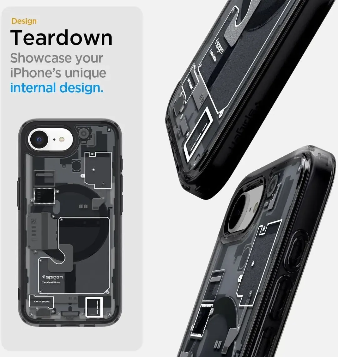 Spigen Ultra Hybrid MagFit Hoesje - iPhone 16e - Zwart