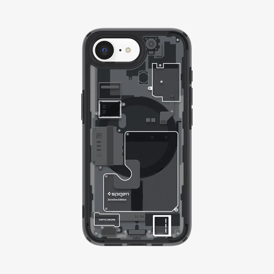 Spigen Ultra Hybrid MagFit Hoesje - iPhone 16e - Zwart