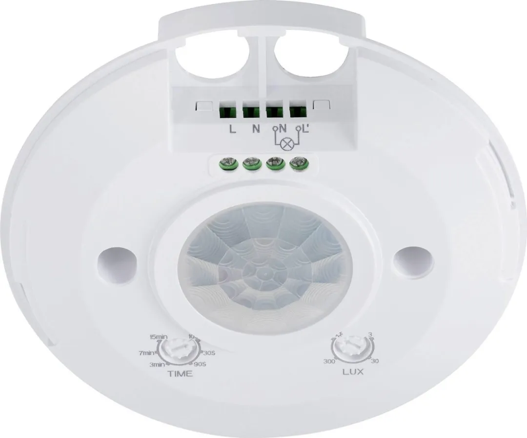 Renkforce 1488533 PIR Bewegingsmelder Plafond 360° - Wit