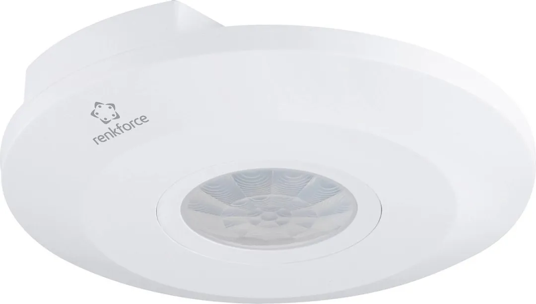 Renkforce 1488533 PIR Bewegingsmelder Plafond 360° - Wit