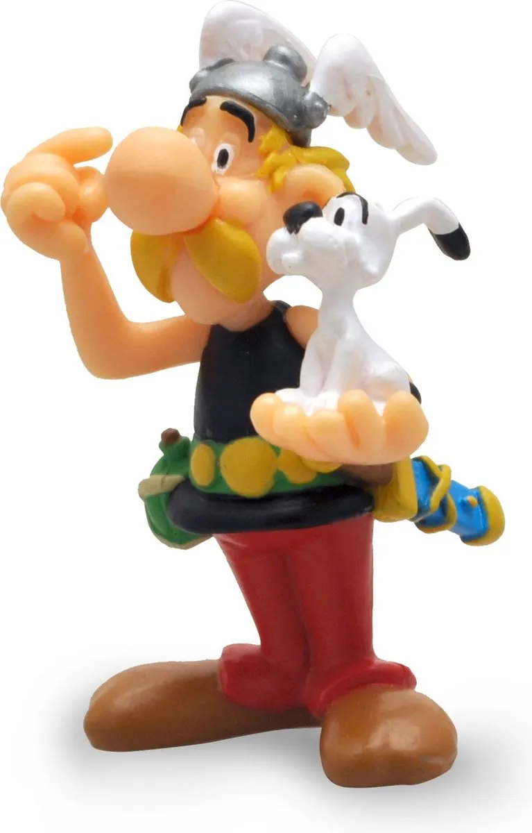 Plastoy Asterix met Idefix Speelfiguur 6cm
