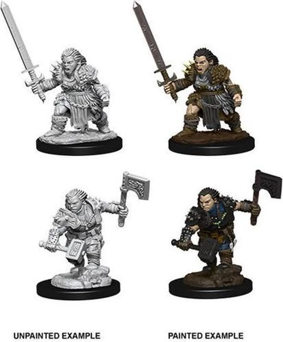 Wizkids Pathfinder Battles Deep Cuts Dwerg Barbare