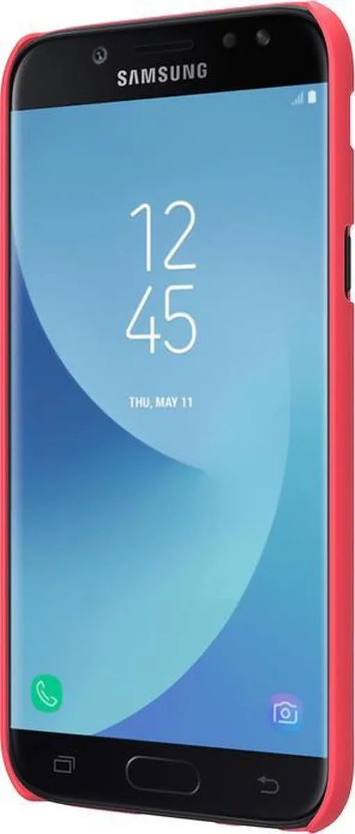 Nillkin Frosted Shield Hoesje Samsung Galaxy J7 (2017) - Rood
