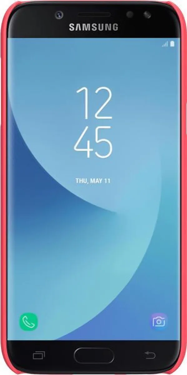 Nillkin Frosted Shield Hoesje Samsung Galaxy J7 (2017) - Rood