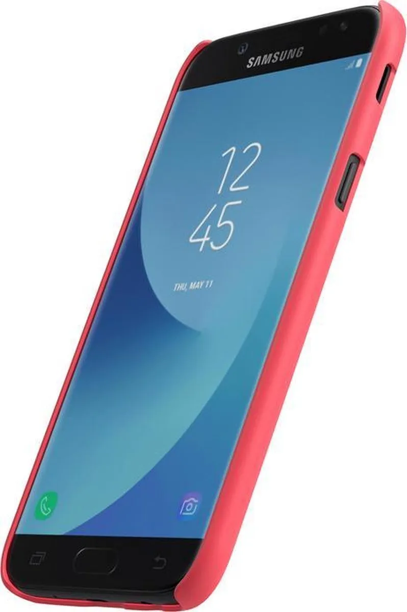 Nillkin Frosted Shield Hoesje Samsung Galaxy J7 (2017) - Rood - afbeelding 6 van 6