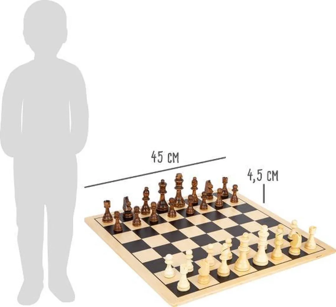Small Foot Houten Schaak & Damspel XL 11784