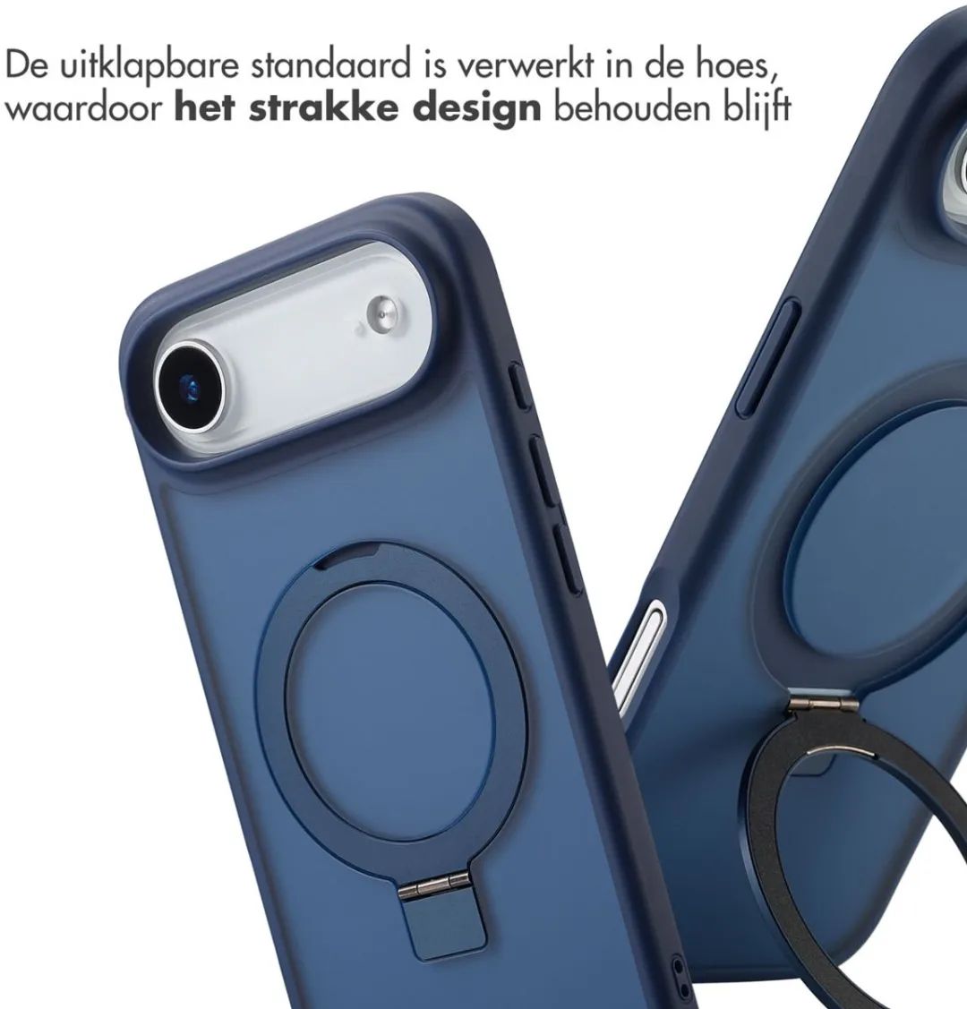Accezz iPhone 17 Air Hoesje - MagSafe Blauw