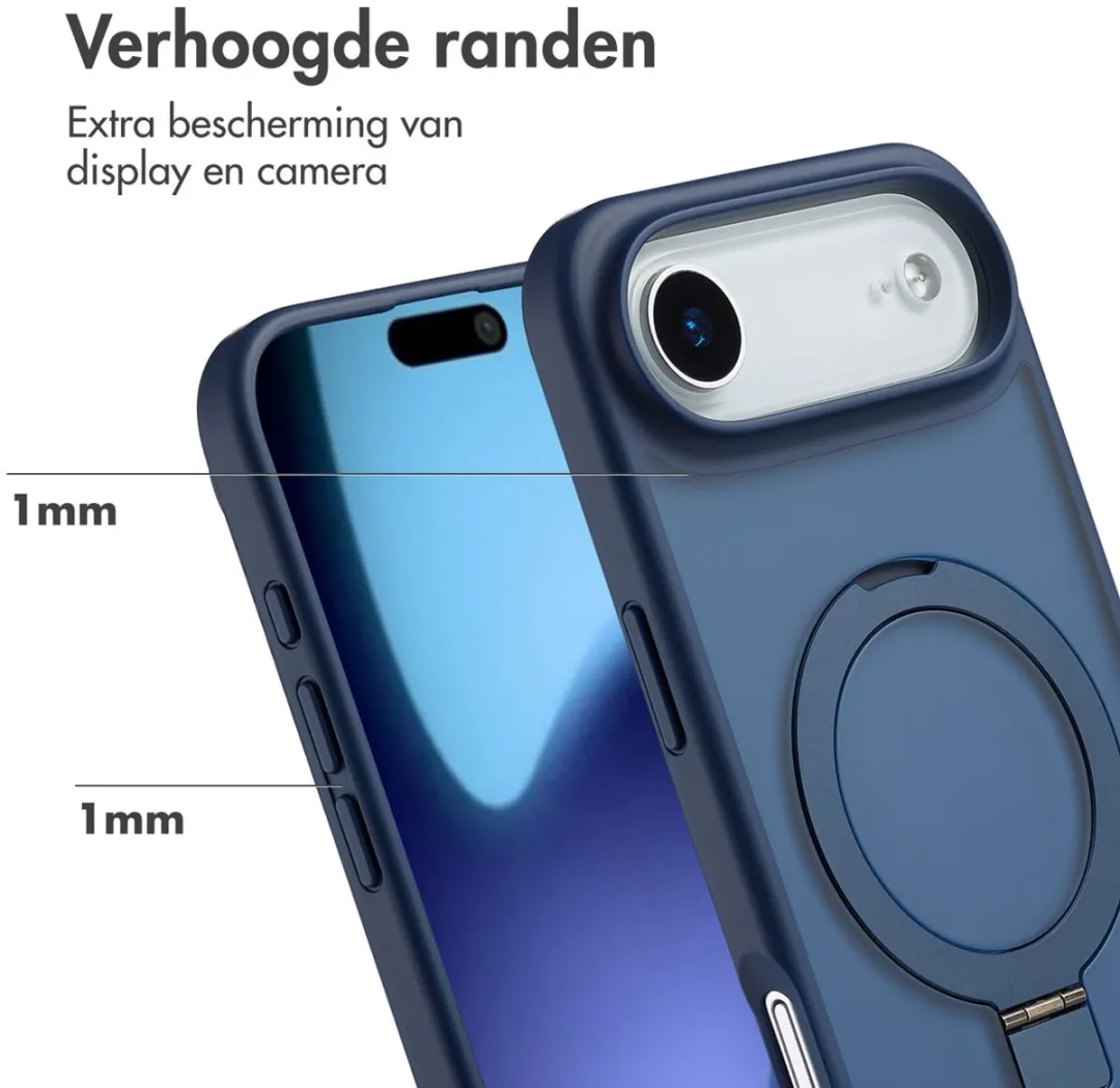 Accezz iPhone 17 Air Hoesje - MagSafe Blauw